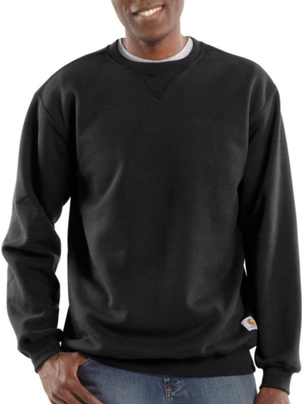 Cozy Men's Crewneck Sweatshirt - Classic Fit, Soft Fabric, Perfect for Layering